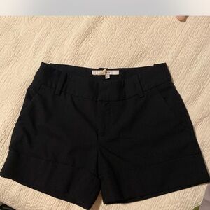 Zara Women's Black Bermuda Shorts
